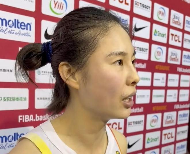 王思雨：完成目標終於松瞭口氣，希望大傢給年輕後衛一點包容度