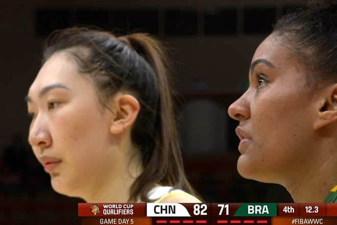 中國女籃：4大功臣勝巴西，4人發揮不佳，楊舒予+21全隊第一
